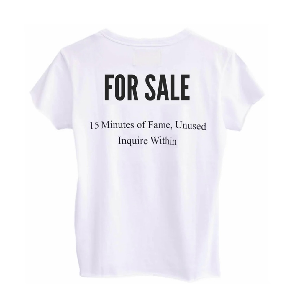 Also Freedom Tee - 15 Minutes (Andy Warhol) Baby Girl Tee